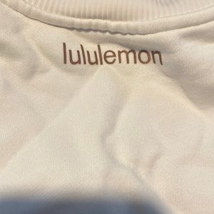 White Lululemon Sweatshirt